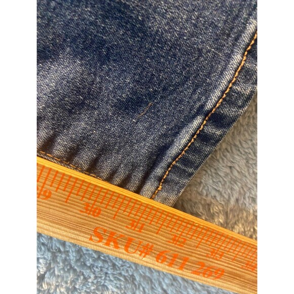 Celebrity Pink Flare Jeans Juniors 11/30 Blue Braided Waist Flare Bootcut Y2K - Picture 7 of 9